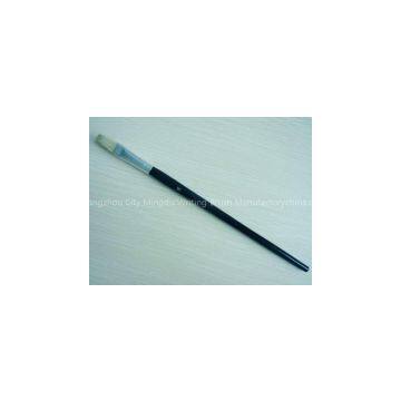 Nickel Plated Bristle Flat Artist Brush With Wooden Handle(1943)