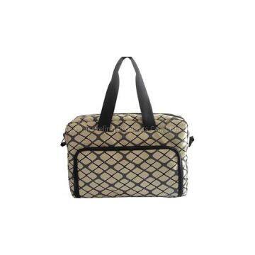 Printed PVC Leather Waterproof Laptop Bag