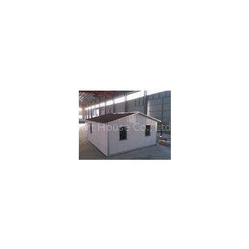 Sloping Roof Prefabricated Steel House Waterproof For Warehouse