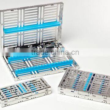 Stainless Steel Dental cassette autoclave sterilizer Trays