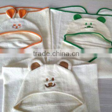 Made in Chian New Design Hot Sale 100% Cotton Hooded Baby Towel