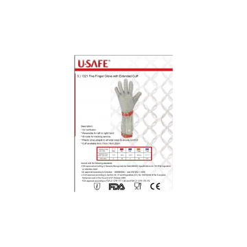 Cut Resistant Hand Protection Gloves For Meat Processing