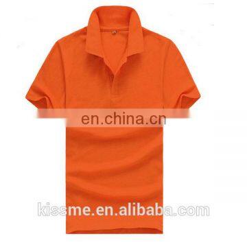 Orange Short Polo Mens T Shirts For Wholesale