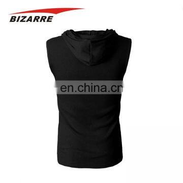 Hot Sale Cotton Custom Mens Singlets With Hood photo-4