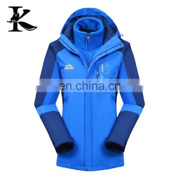 Highly Durable Blue Warm Winter Ski Jacket