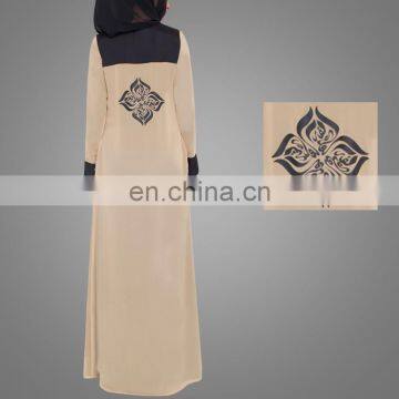 Moroccan Kaftan Abaya Saudi Cardigan With Button Good-looking Maxi photo-5