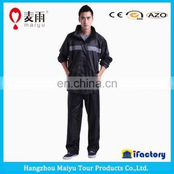 Black Comfortable Unisex Windproof Waterproof Breathable Pants photo-2