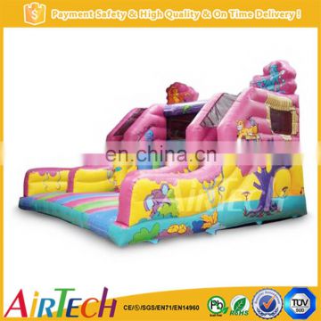 Giant inflatable slide with climbing for sale