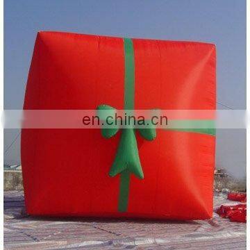 inflatable X-mas gift, inflatable gift box