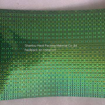 Practical Gift Wrapping Color Coated BOPP Holographic Film photo-5