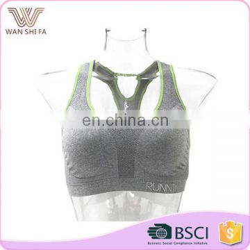 Wholesale custom fitness seamless factory price hot sports bra women