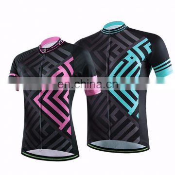 Men women shirts cycling jerseys bicycle short sleeve jacket tops couple wear