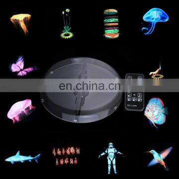 Buy Wholesale Direct From China Factory Wifi App 3D Advertising LED Light Hologram Display, 3D Holographic Fan, 3D Hologram Fan photo-3