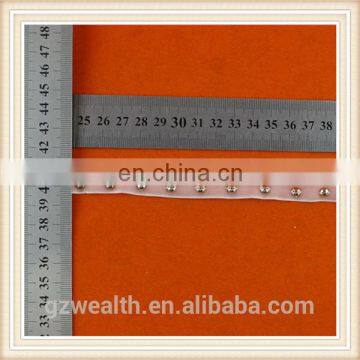 Fashion Design Decorative Beaded Velvet Ribbon for Garment Trims photo-4