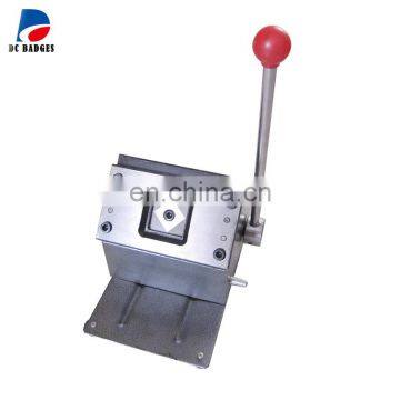 50*50mm Square Badge Paper Cutter Metal Cutter Round Cutting Machine Cutting Size 61mm*61mm photo-2