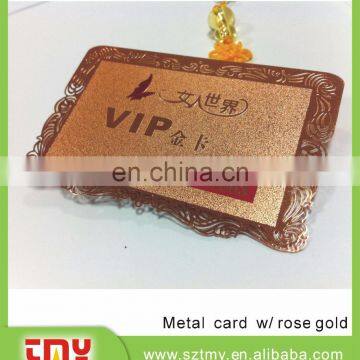 86*54*0.3mm Aluminum/ Stainless Steel Metal Business Card ,embossed Metal Cards photo-3