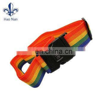 Custom Polyester Packing Strap/Adjustable Luggage Belt with Buckle