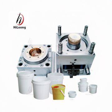 steel mould plastic injection paint bucket mold