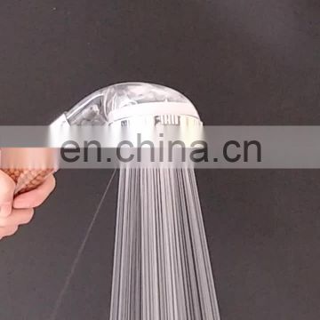 Bathroom toilet negative ion high pressure multifunctional hand shower head