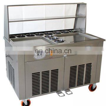 industrial fried ice cream making machine with CE certification