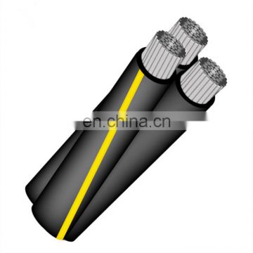 600V XLPE Insulation Aluminium Conductor Triplex URD Cable