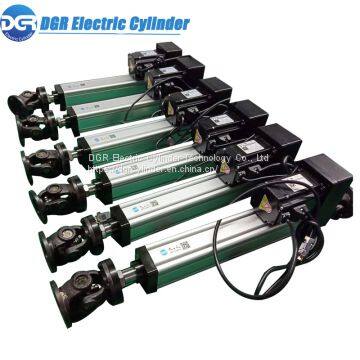 6DOF Precision Control Fast Lift Servo Electric Linear Actuator For Six-degree-of-freedom Motion Platform