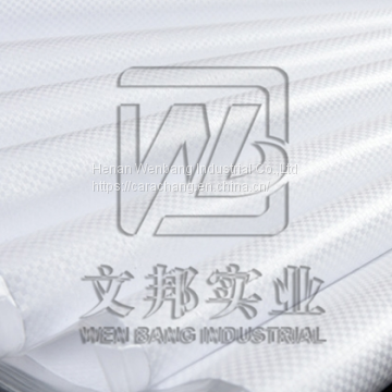 White color PP woven bag with Lamination