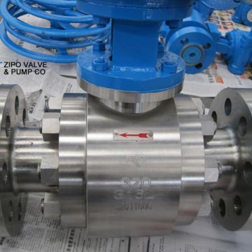 ZIPO corrosion-resistant duplex stainless steel offshore ball valve