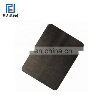 Brass Hairline Stainless Steel Sheet