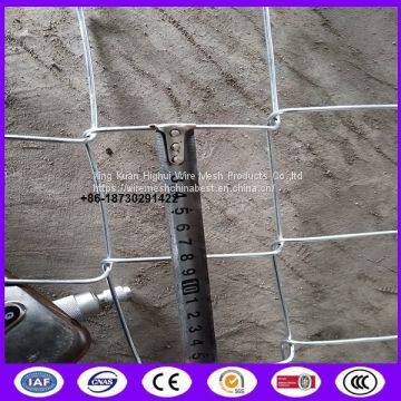 hot dipped galvanized 2.9mmx8cm hole x1.5m height chain link fence for korea market made in china