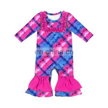 Trendy Girls Clothing Boutique Tye Dye Romper photo-6