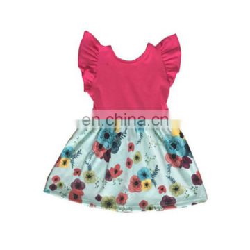 Wholesale cute baby clothes new design girl sleeveless dress for Autumn