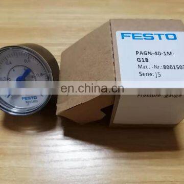 -20~60 Degree Mini Pressure Gauge Pressure Control Valve PAGN-P-40-1.6M-G14 8037007 for Air Filters photo-4