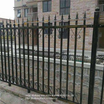 Easy Assembled Anti Climb Security Zinc Steel Fence for House/Garden/Factory