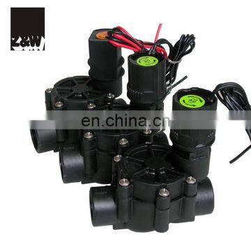 irrigation solenoid valve 3/4 inch 075D plastic water flow control magnetic pulse 3/4" DN20 AC220 110 DC Latching