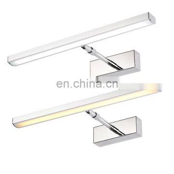 Simple Modern Stainless Steel Telescopic Mirror Light photo-2