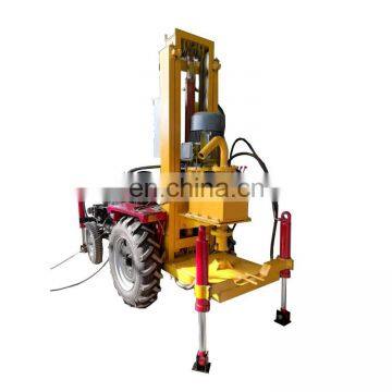 200m Depth tractor mounted water well drilling rig / Machine to dig deep wells