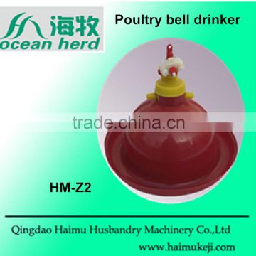 Automatic bell drinker for chicken