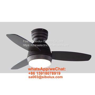 36 inch Industrial remote ceiling fan with LED light