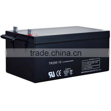 CE FCC MSDS Tree Brand Solar Accumulator 12V250AH Long Life Gel Battery