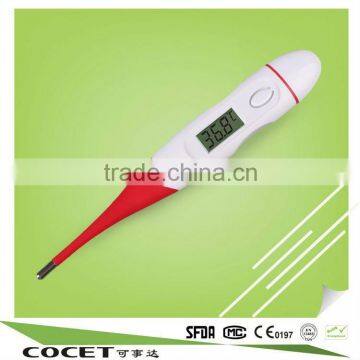 fkeixble mini handheld in/outdoor digital recording thermometer with CE ROHS EMC ISO