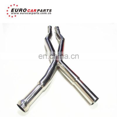 S class w221 S500 stainless steel x-pipe center muffler for S500 exhaust pipe