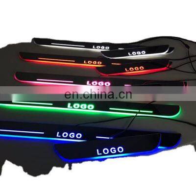 Led Door Sill Plate Strip for chevrolet cruze Dynamic Sequential Style step light door decoration step