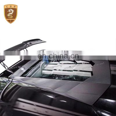 MY STYLE CARBON FIBER REAR ENGINE HOOE FOR lAMBOR LP610 LP580 CAR BONNET