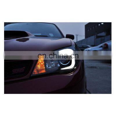 C Style DRL High Bright Tuning Headlamp for 9th Subaru WRX 2005-2008