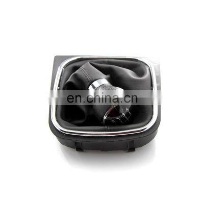 High Quality Gear Shift Knob for VW Golf6 MK5 Jetta 2005-2014 Black 5/6 Speed Wholesale Price