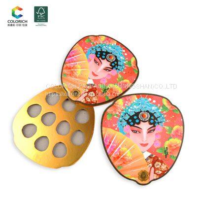 Empty Palette Container Makeup Paper Folded Empty Eyeshadow Palette Wholesale Empty Magnetic Palette photo-4