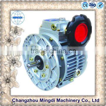 Mini MB Series Worm Planetary Stepless Transmission Gear box Parts reductor with electric motor for paper shredder