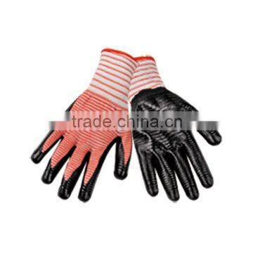 Popular Nitrile Gloves Blue Color Dipped Nitrile Gloves LG055 photo-4