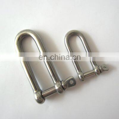 Stainless Steel Straight Dee Shackle Long Type for Marine and Industrial Rigging Aplications photo-4